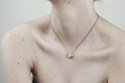 BLOW double / brass necklace