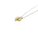 BLOW double / brass necklace