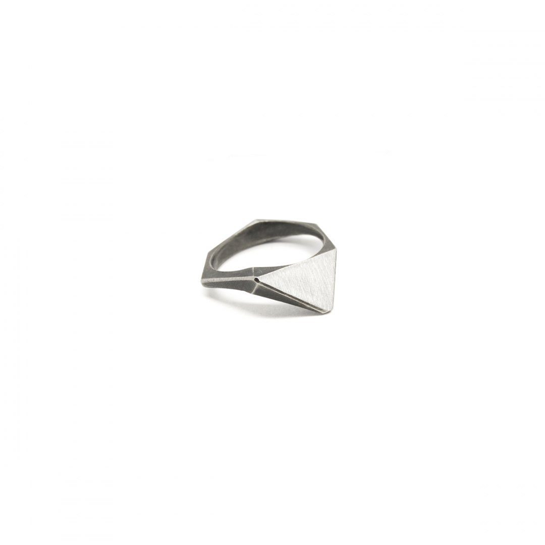 ONE EDGE Classic / BLACK SILVER RING ONE EDGE Classic / BLACK SILVER RING