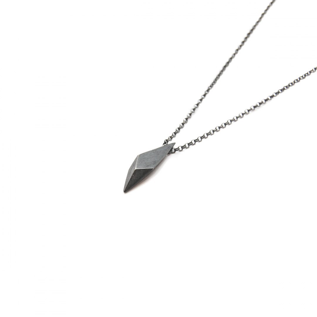 ONE EDGE / black silver necklace ONE EDGE / black silver necklace