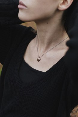 BLOW double / copper necklace