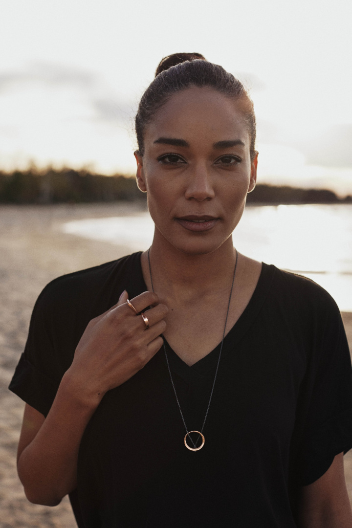 MINIMAL BIG necklace / copper MINIMAL BIG necklace / copper