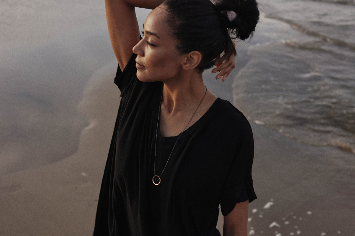 MINIMAL BIG necklace / copper MINIMAL BIG necklace / copper