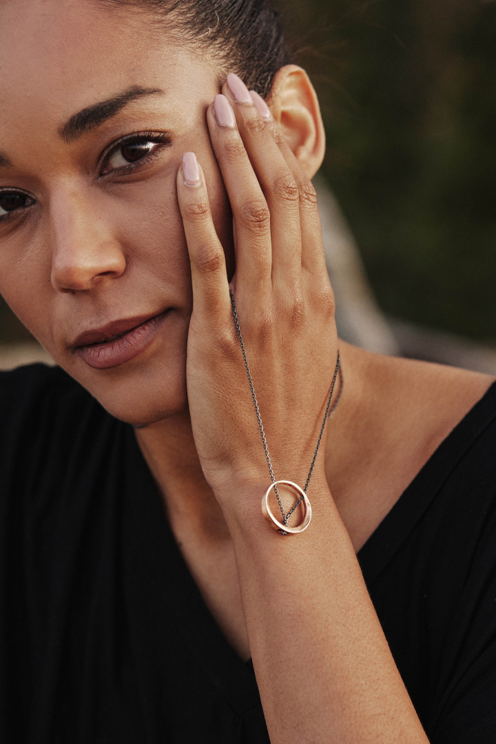 MINIMAL BIG necklace / copper MINIMAL BIG necklace / copper