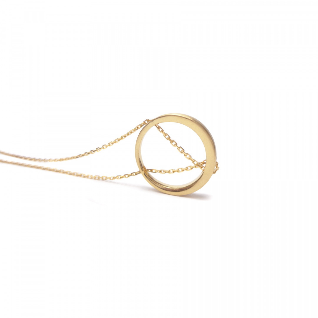 MINIMAL BIG necklace / gold MINIMAL BIG necklace / gold