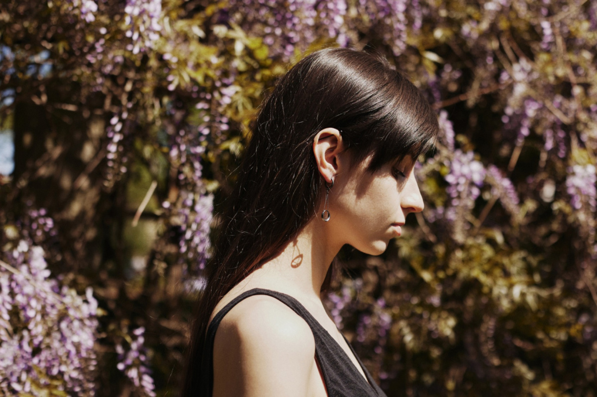 MINIMAL earrings MINI / black MINIMAL earrings MINI / black