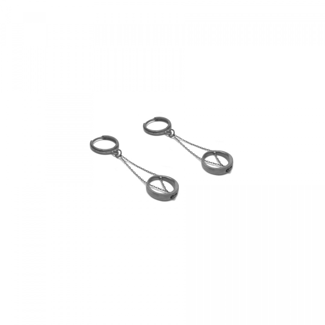 MINIMAL earrings MINI / black MINIMAL earrings MINI / black