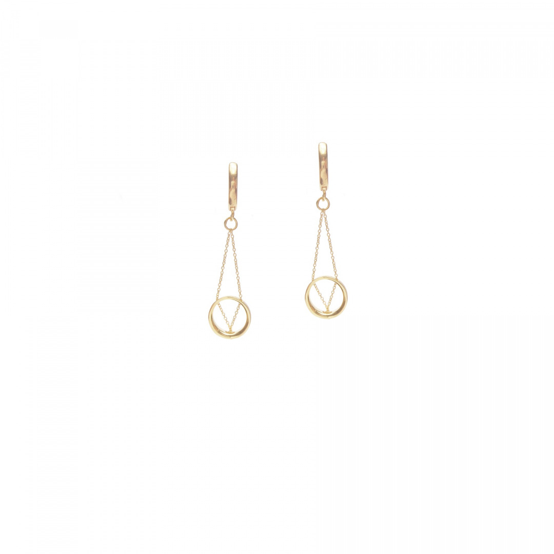 MINIMAL earrings MINI / gold
