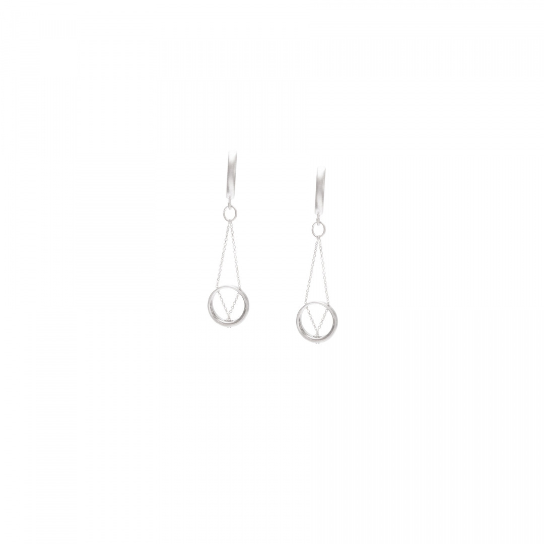 MINIMAL earrings MINI / silver