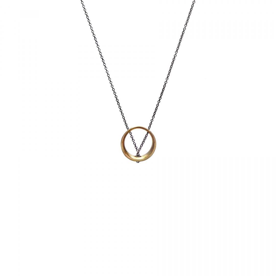 MINIMAL mini necklace / brass MINIMAL mini necklace / brass