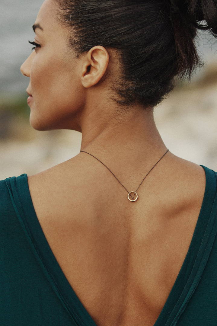 MINIMAL mini necklace / brass MINIMAL mini necklace / brass
