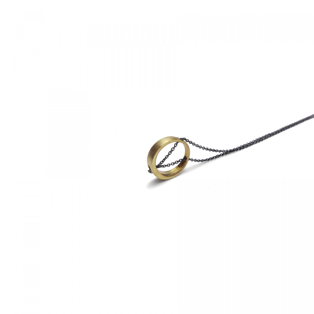 MINIMAL mini necklace / brass MINIMAL mini necklace / brass