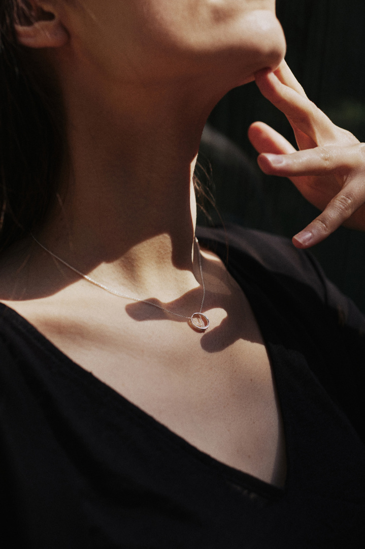 MINIMAL mini necklace / silver MINIMAL mini necklace / silver
