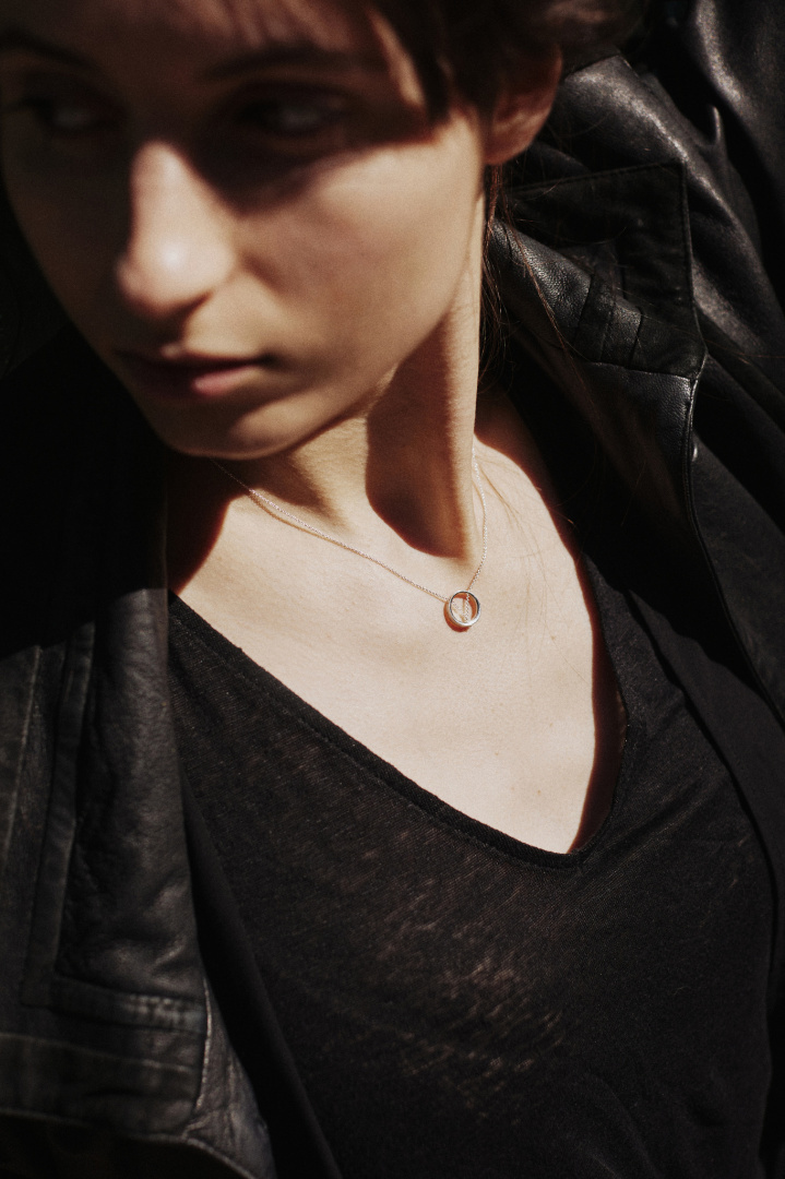 MINIMAL mini necklace / silver MINIMAL mini necklace / silver