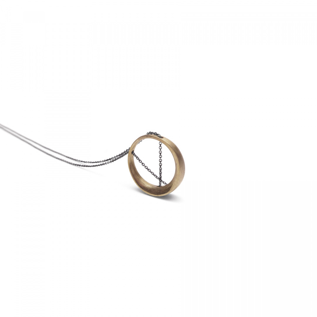 MINIMAL necklace / brass MINIMAL necklace / brass