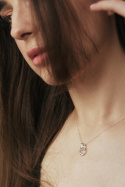 SMOOTH GEMstone / silver necklace