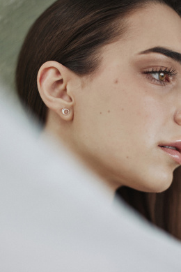 SMOOTH mini / silver earrings