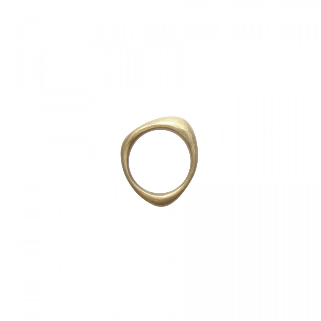 SMOOTH / satin brass ring SMOOTH / satin brass ring