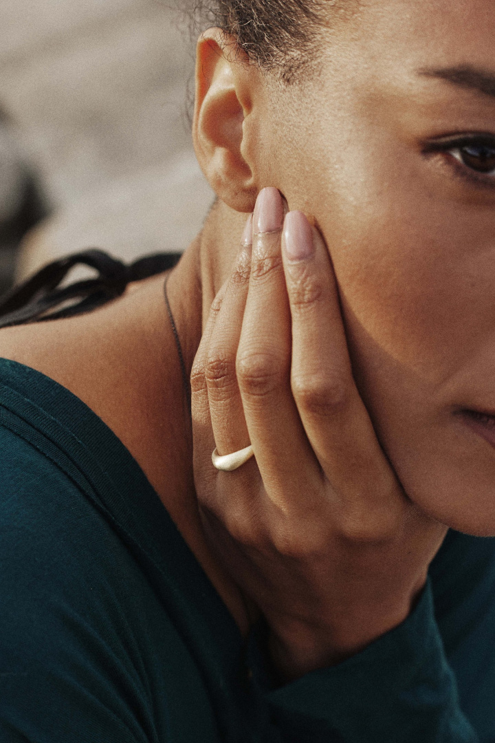 SMOOTH / satin brass ring SMOOTH / satin brass ring