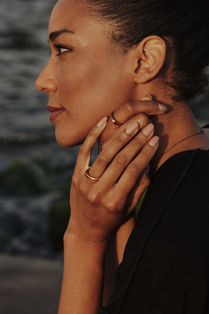 SMOOTH / satin copper ring SMOOTH / satin copper ring