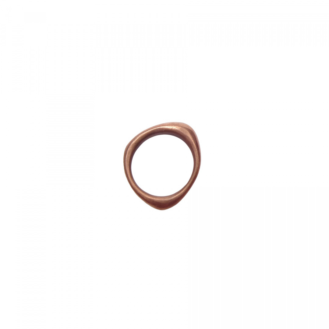SMOOTH / satin copper ring SMOOTH / satin copper ring