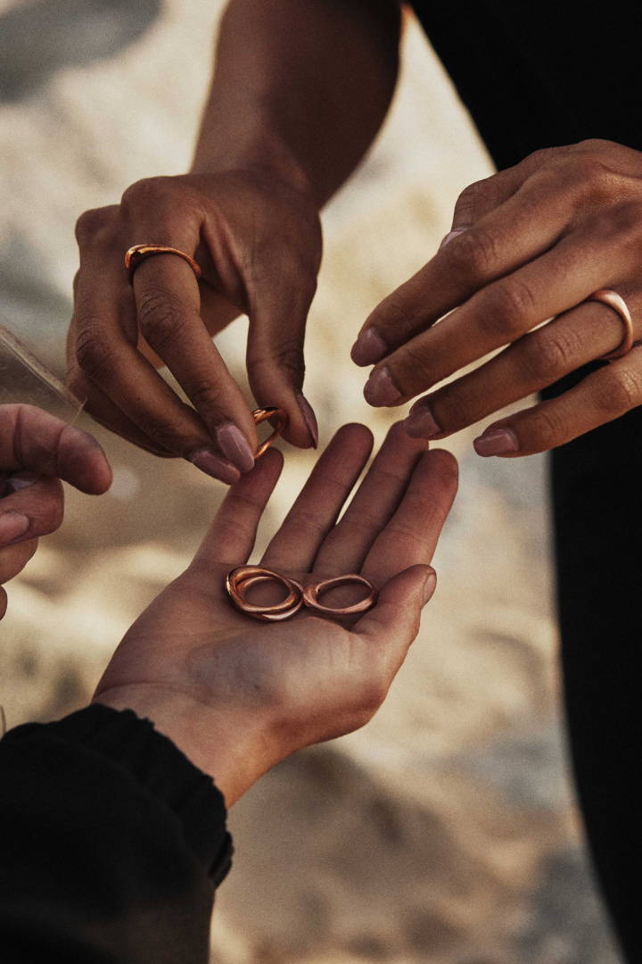 SMOOTH / satin copper ring SMOOTH / satin copper ring