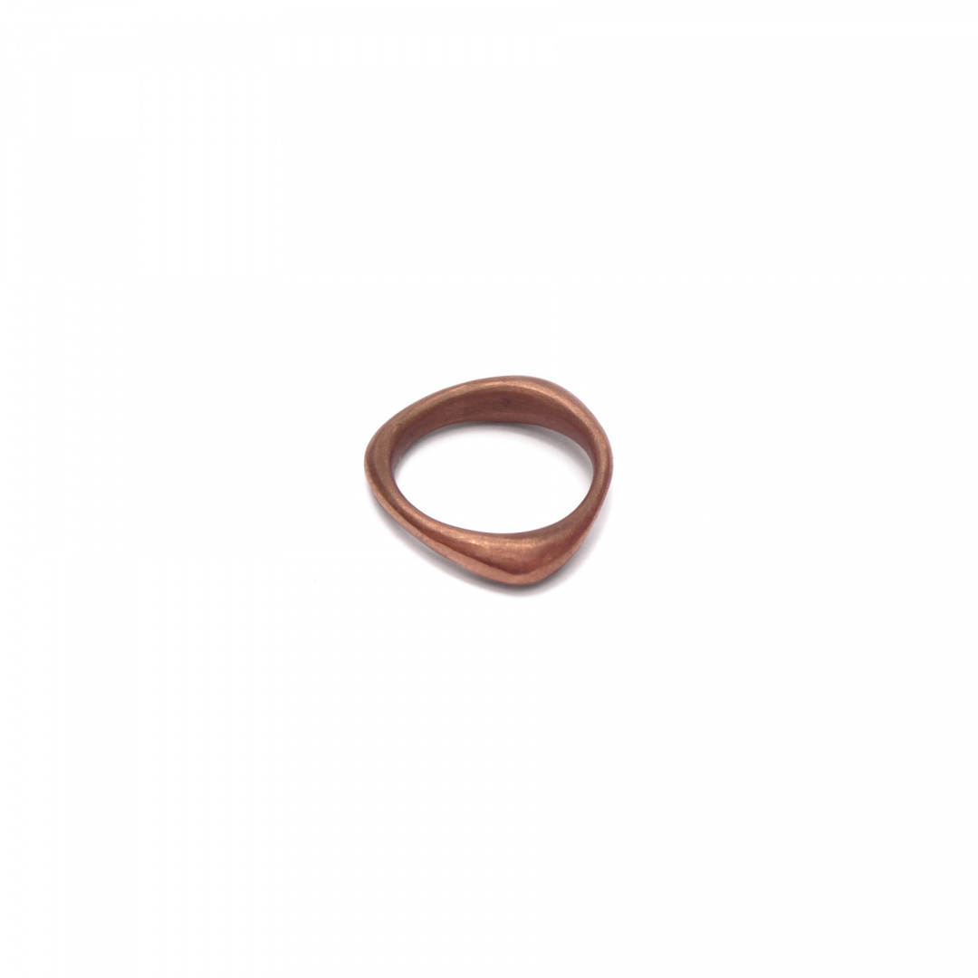 SMOOTH / satin copper ring SMOOTH / satin copper ring