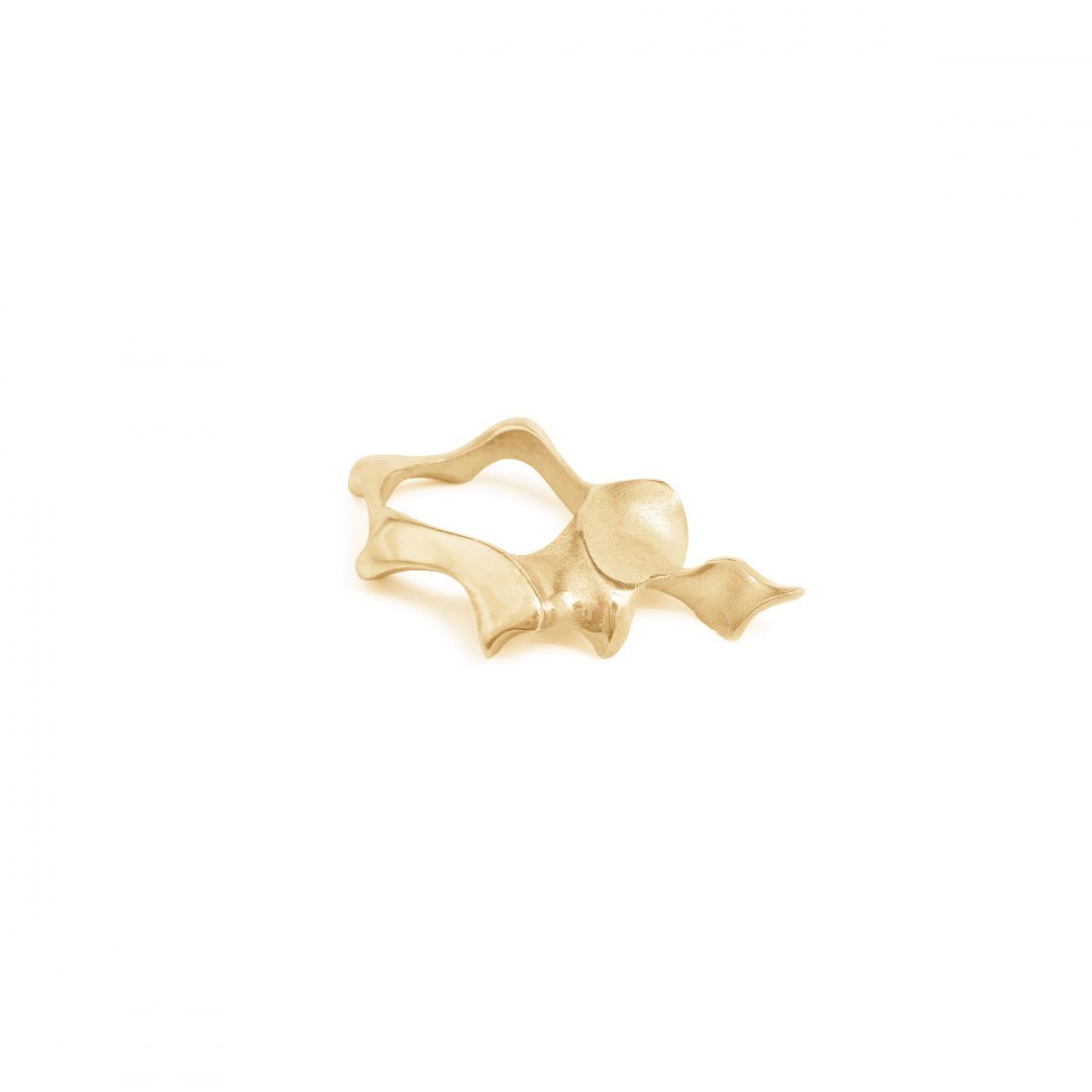 WAVES / Gold ring and necklace WAVES / Gold ring and necklace