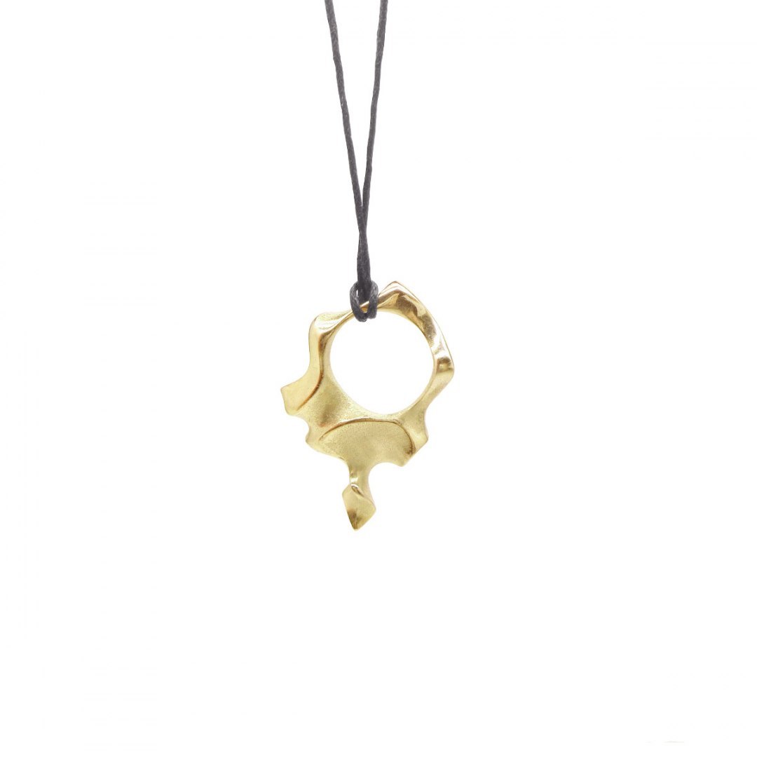 WAVES / Gold ring and necklace WAVES / Gold ring and necklace