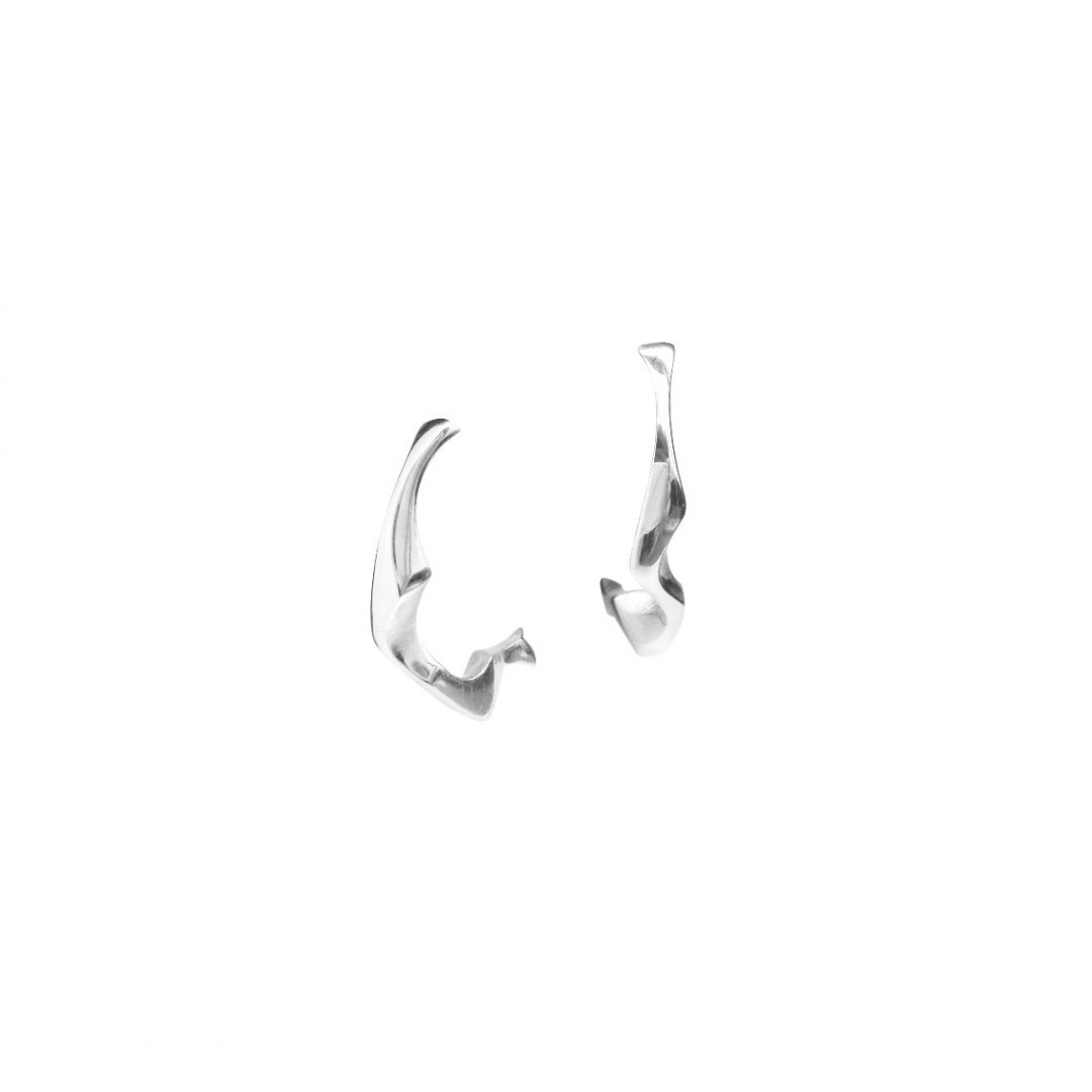 WAVES Semicircle / silver earrings WAVES Semicircle / silver earrings