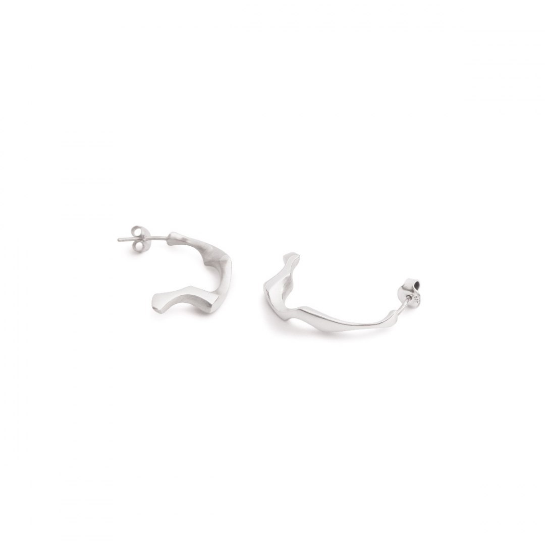 WAVES Semicircle / silver earrings WAVES Semicircle / silver earrings