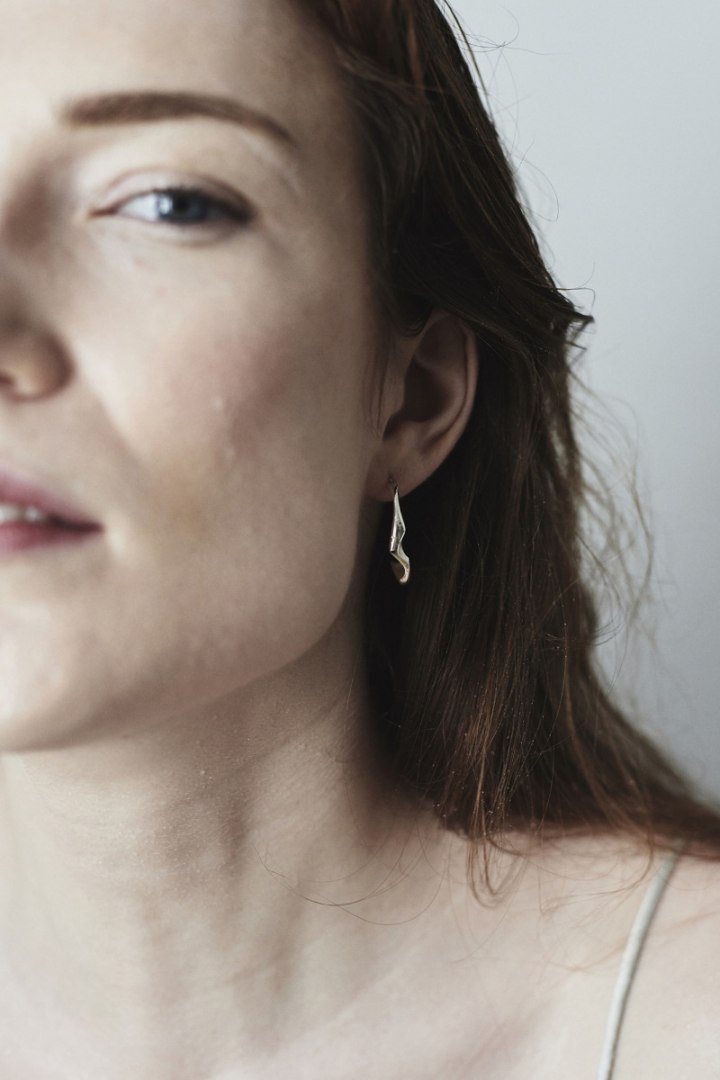 WAVES Semicircle / silver earrings WAVES Semicircle / silver earrings
