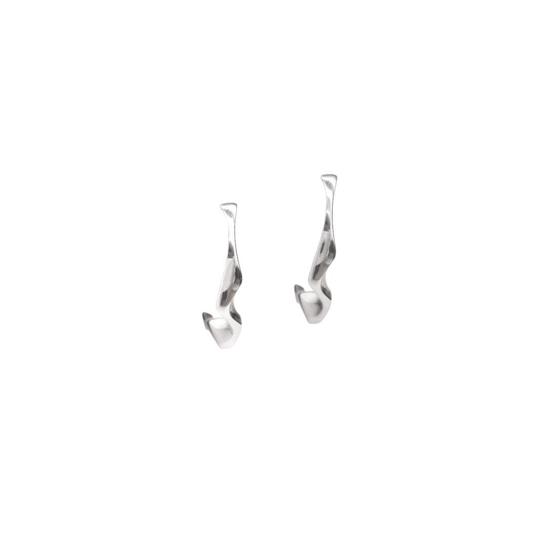 WAVES Semicircle / silver earrings WAVES Semicircle / silver earrings