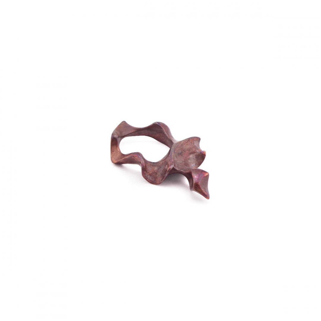 WAVES / copper ring and necklace WAVES / copper ring and necklace