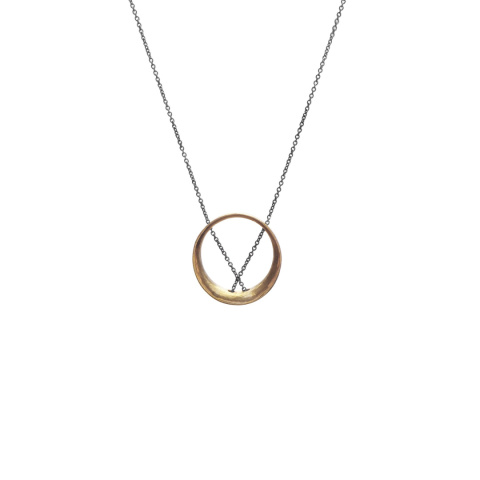 MINIMAL necklace / brass
